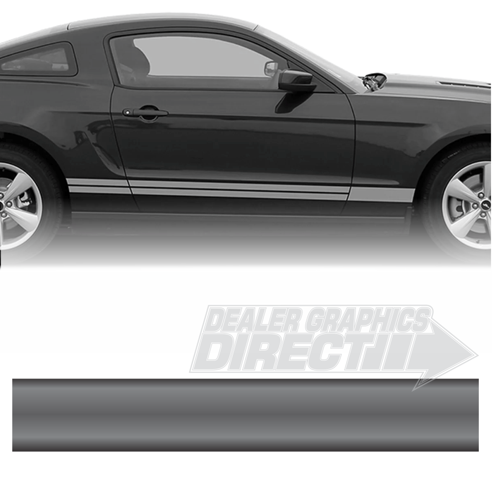Ford Mustang OEM Style Modern Rockers GT-500