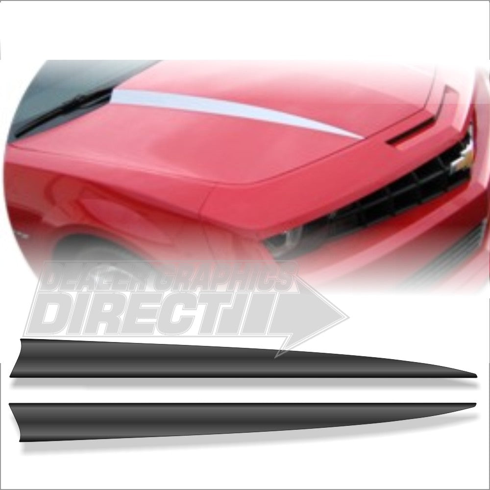 Chevy Camaro Front Hood Spears Cowl Retro Cowl Stripes