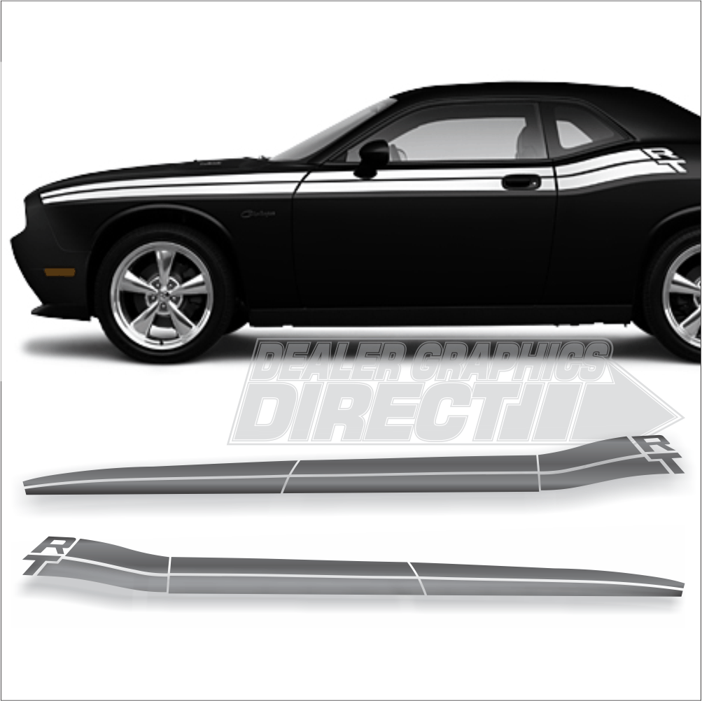 R/T Logo Challenger Body Stripes