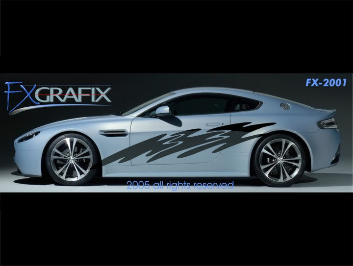UNIVERSAL ALL MODELS KAMAKAZI BODY SIDE GRAPHICS DESIGN - FX SERIES