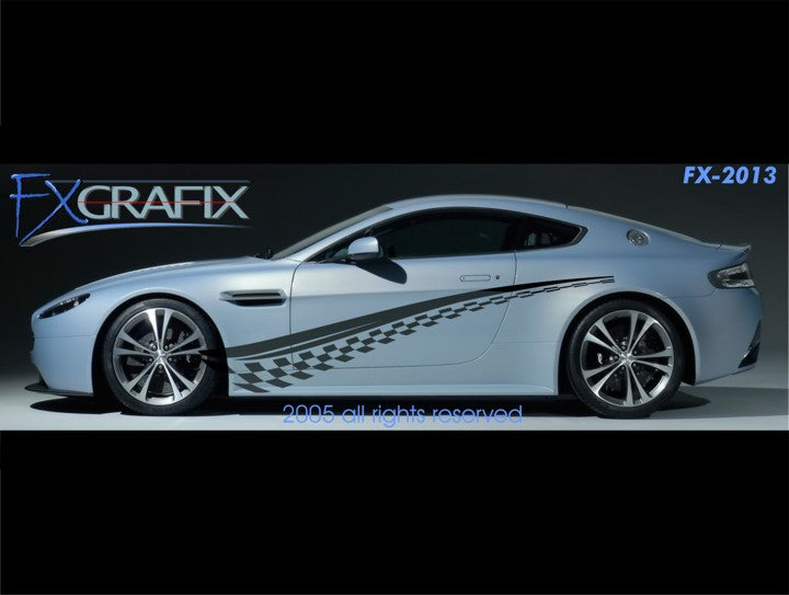 UNIVERSAL ALL MODELS RATTLER BODY SIDE GRAPHICS DESIGN - FX SERIES