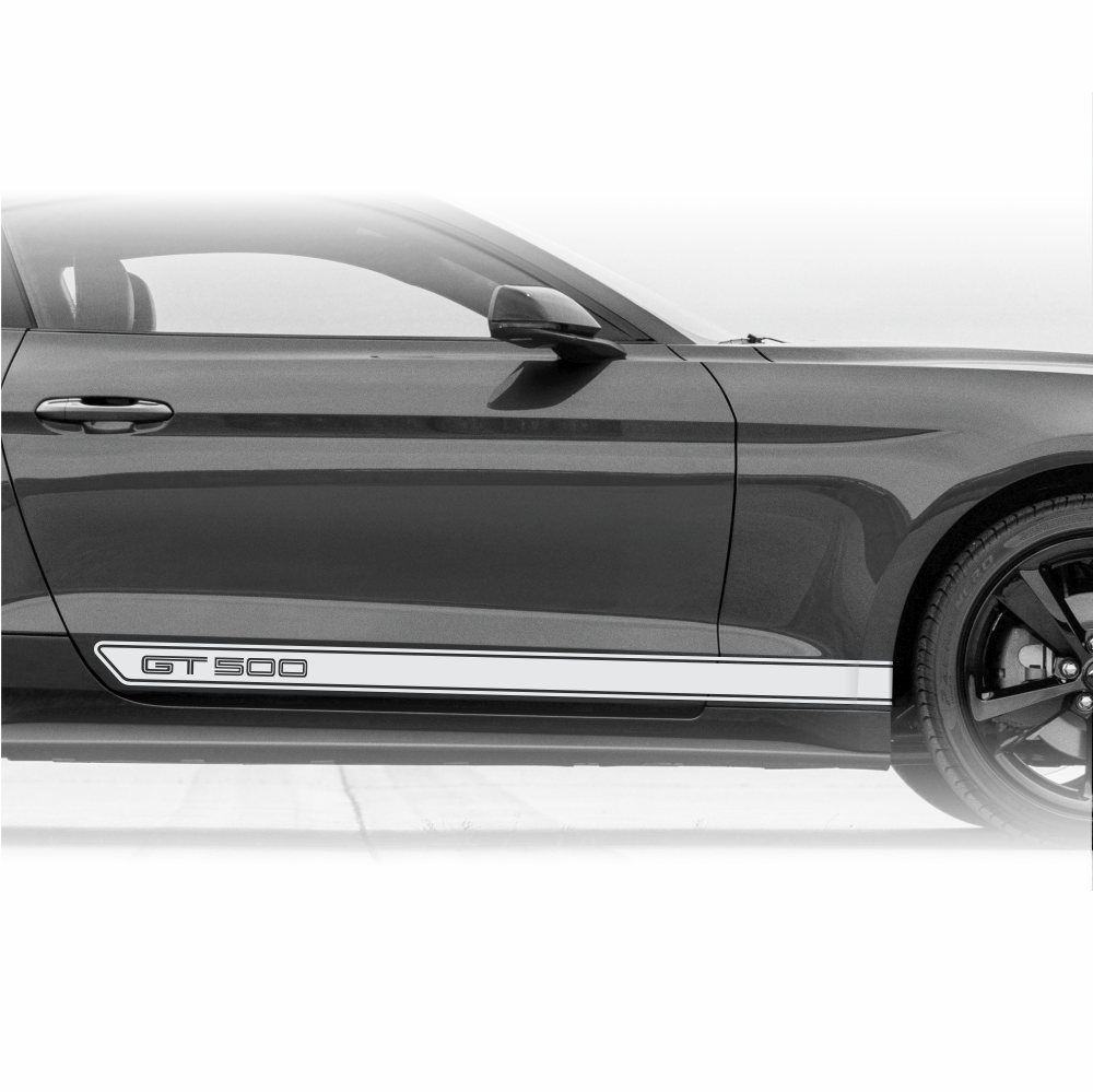 Ford Mustang OEM Style Sport Rally Rockers GT-500 Shelby Style
