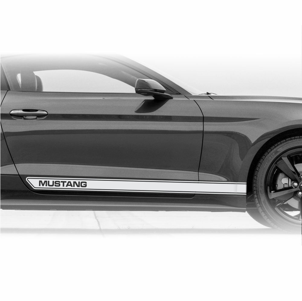 Ford Mustang OEM Style Sport Rally Rockers GT-500 Shelby Style