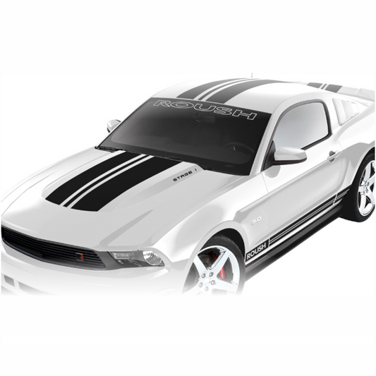 Mustang Roush Stage 1 Stripes 2010 - 2012 OEM Restoration After Market Replacement Stripes