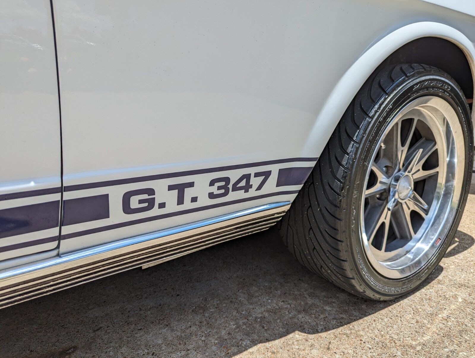 Mustang Rocker Graphics Vintage 1965 - 1968 Ford Mustang GT-347 GT-500 Aftermarket Restoration ...