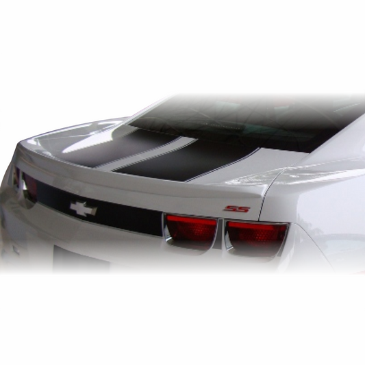 Camaro Rear Trunk Block Out Decal Facia After Market with Chevy Emblem Knockout