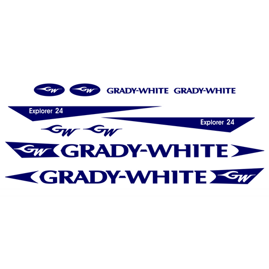 Grady White Boats Replacement Graphics