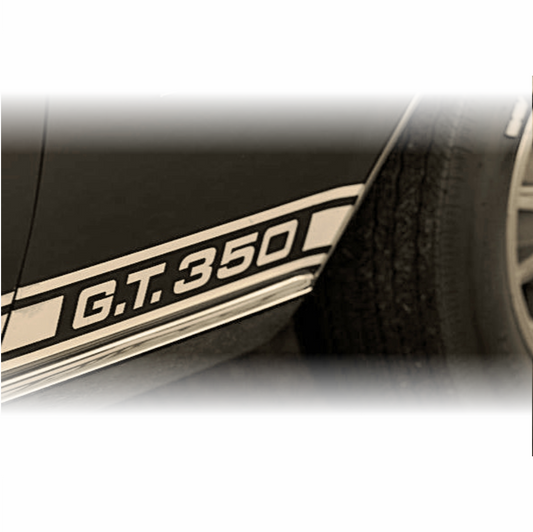 Replacement Rocker Stripes GT-350 Mustang 1965-1966