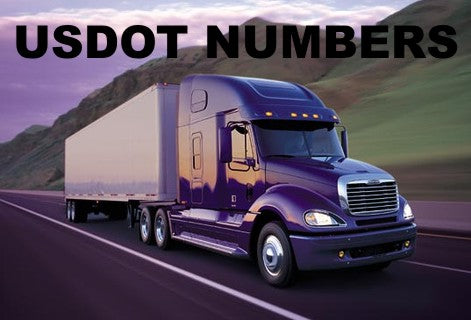 buy USDOT Compliant Stickers USDOT numbers 