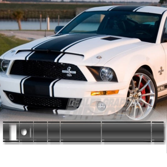 2005 - 2009 FORD MUSTANG 18" FACTORY STYLE SUPER SNAKE GRAPHICS