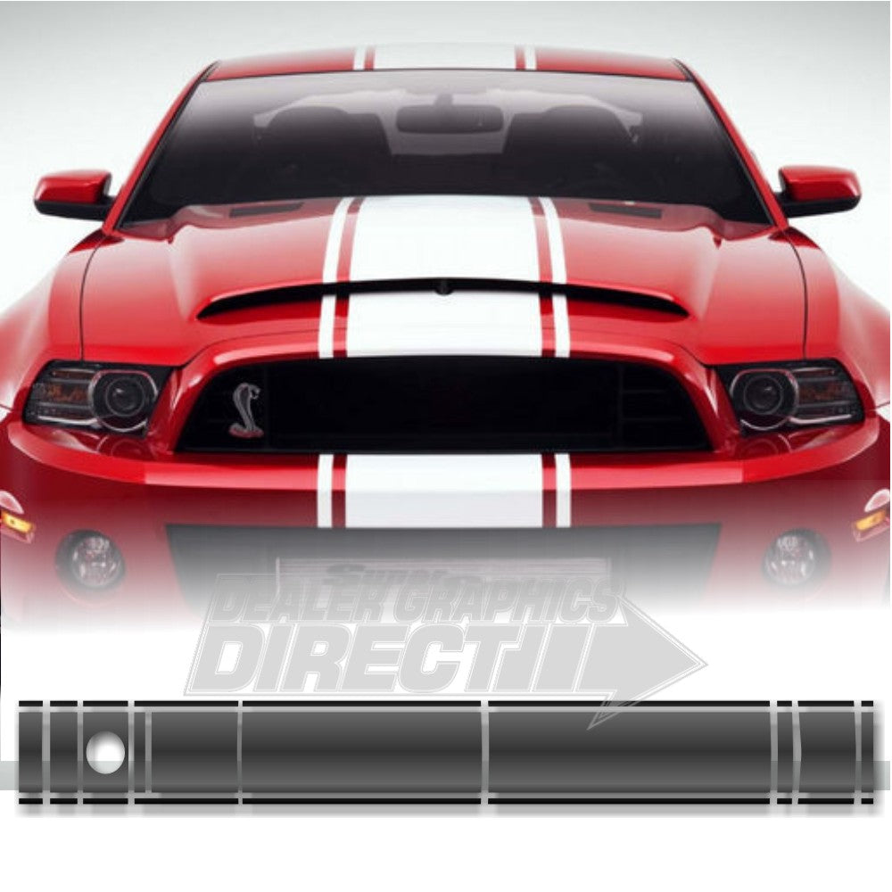 2013 - 2014 FORD MUSTANG 18" FACTORY STYLE SUPER SNAKE STYLE GRAPHICS