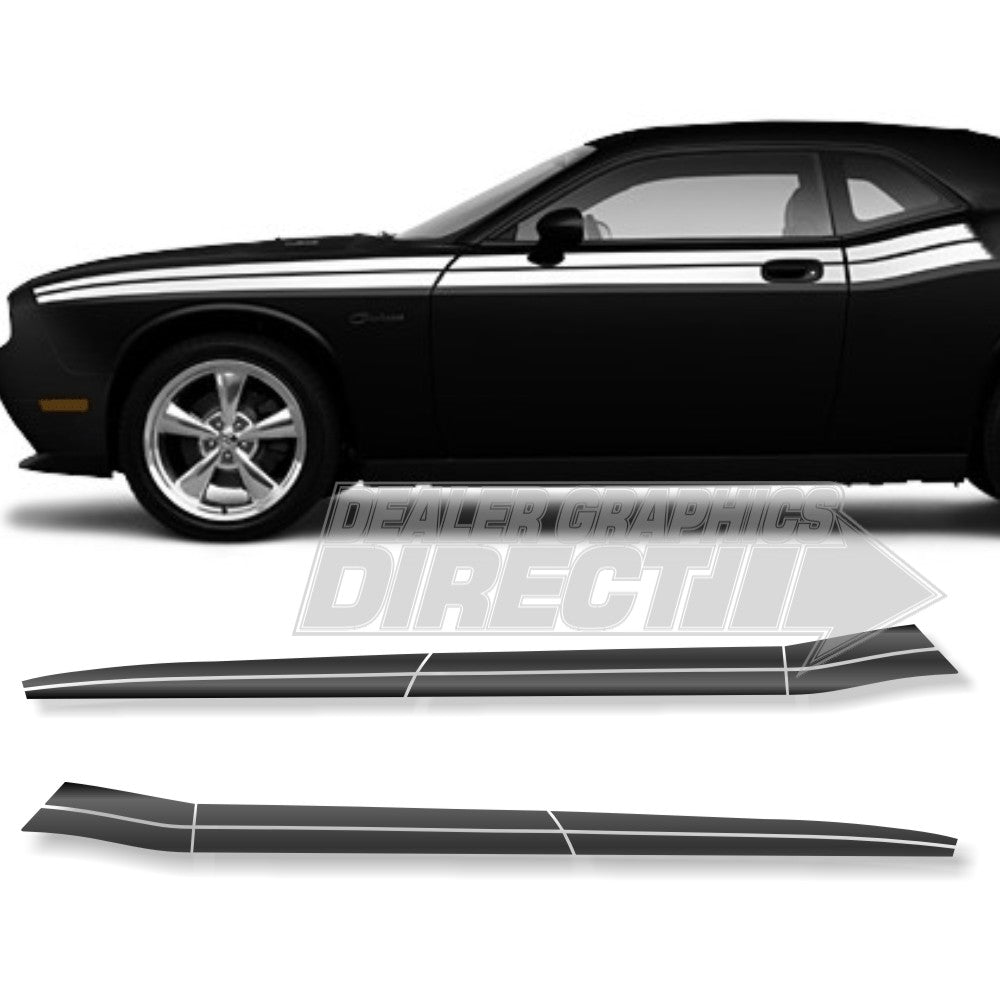 Replacement Restoration RT Challenger Body Stripes Graphics