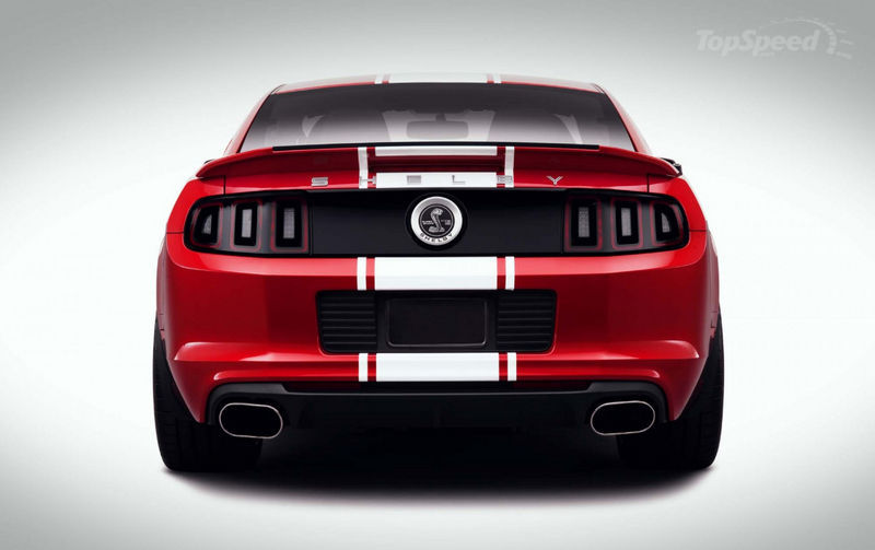 Rear Stripes for Super Snake Mustangs Racing Stripes 