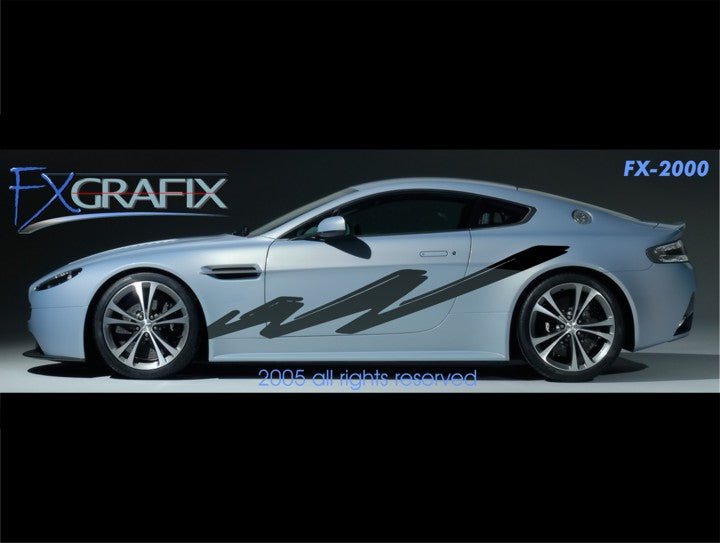 UNIVERSAL ALL MODELS RAGE BODY SIDE GRAPHICS DESIGN - FX SERIES