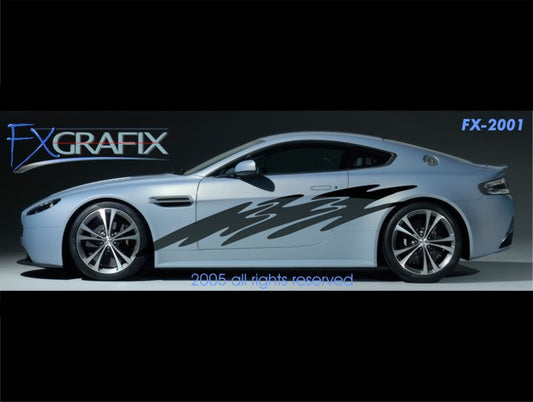 UNIVERSAL ALL MODELS KAMAKAZI BODY SIDE GRAPHICS DESIGN - FX SERIES