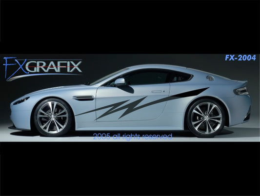 UNIVERSAL ALL MODELS STRIKE BODY SIDE GRAPHICS DESIGN - FX SERIES