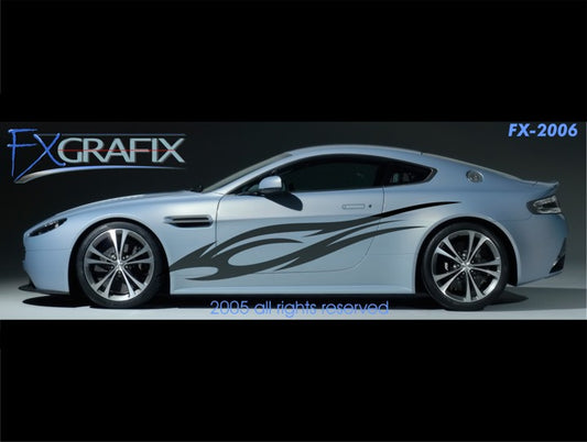 UNIVERSAL ALL MODELS TRIBAL BODY SIDE GRAPHICS DESIGN - FX SERIES