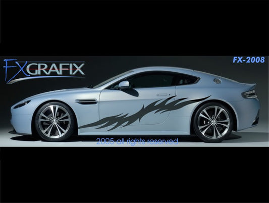 UNIVERSAL ALL MODELS RAZOR BODY SIDE GRAPHICS DESIGN - FX SERIES