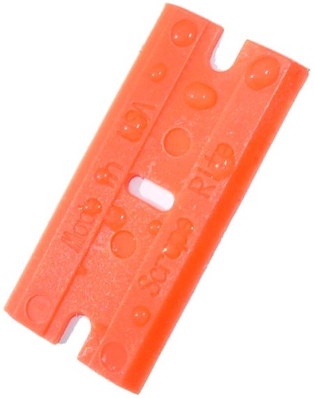 Scrap Rite Plastic Razor Blade for Automotive Graphics Removal